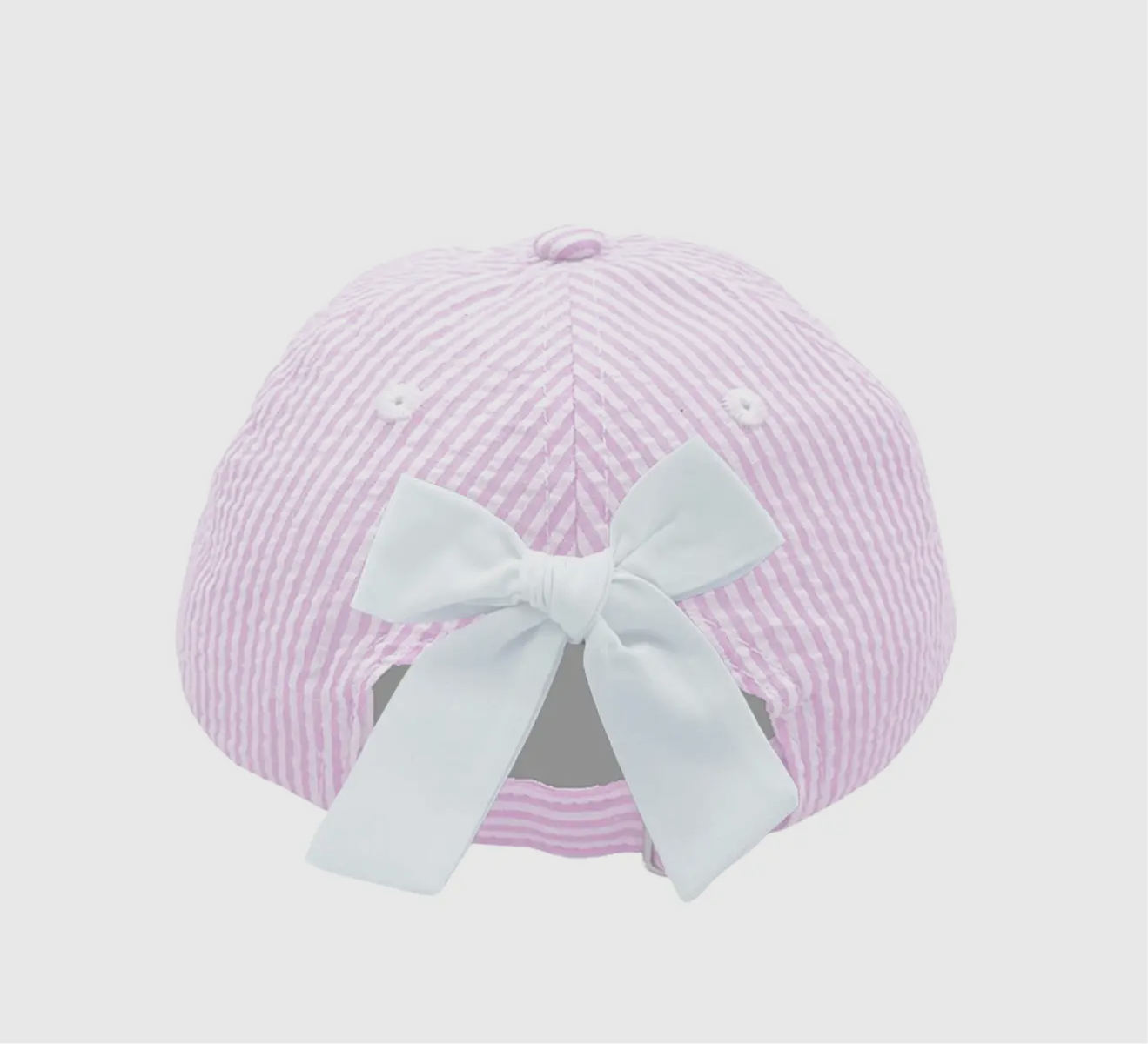 Pink Sailboat Bow baseball hat