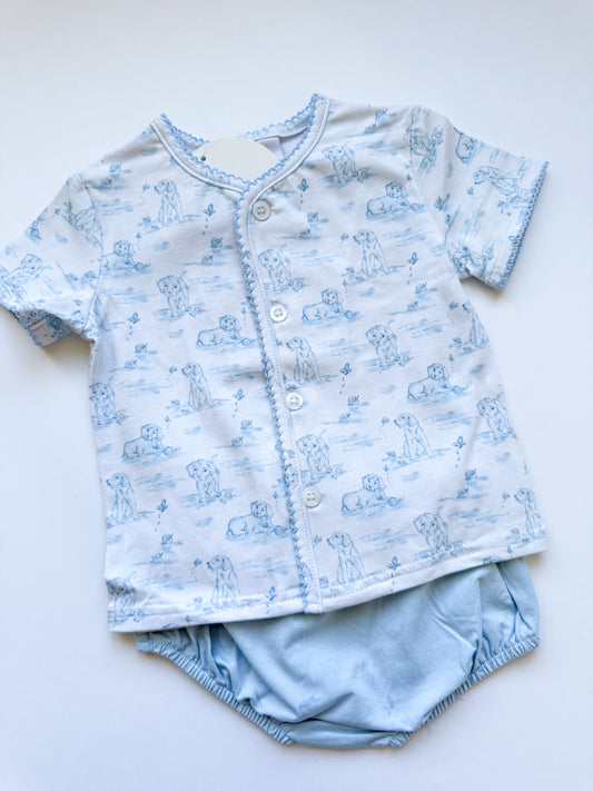 Puppy Toile Diaper Set