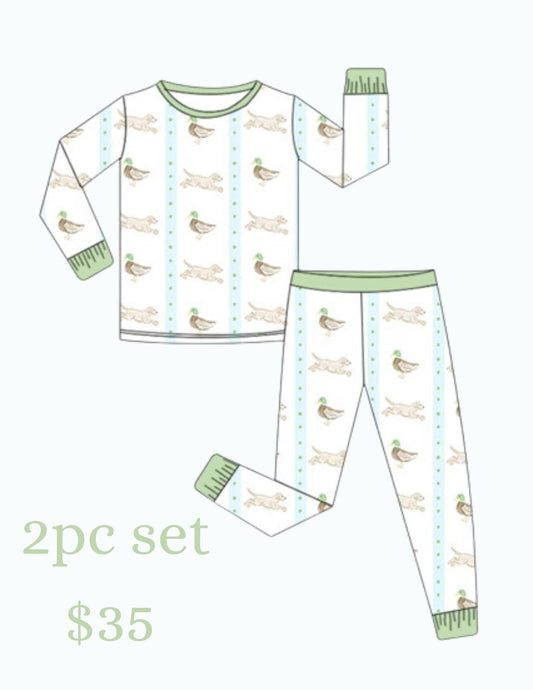 The Mallard Chase 2Pc set