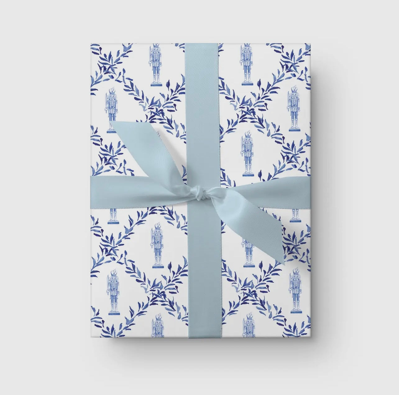 Nutcracker trellis wrapping paper