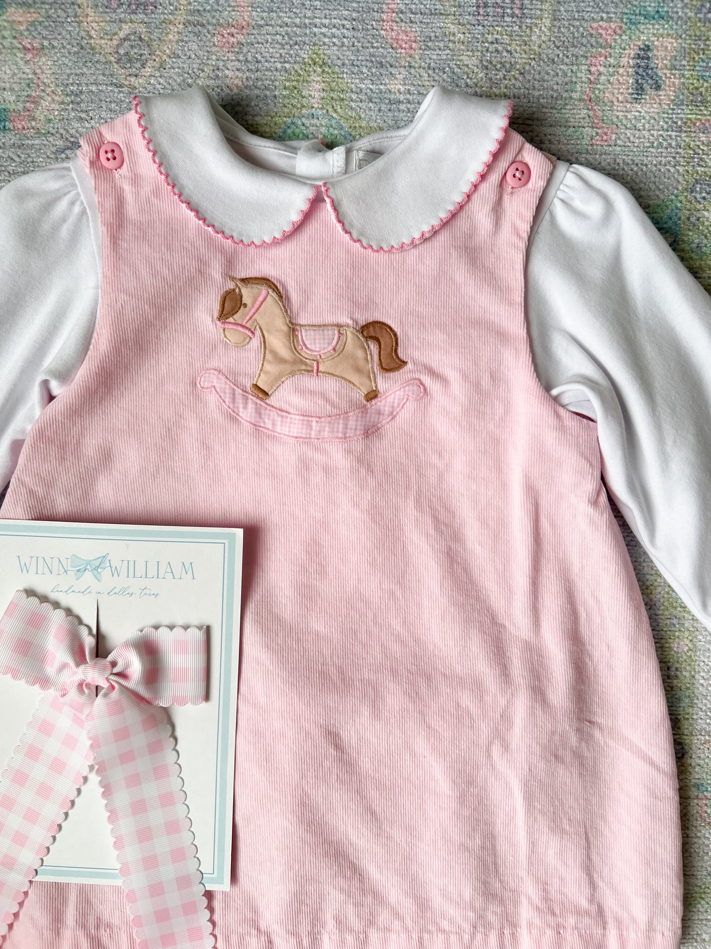 Rocking Horse Applique Jumper